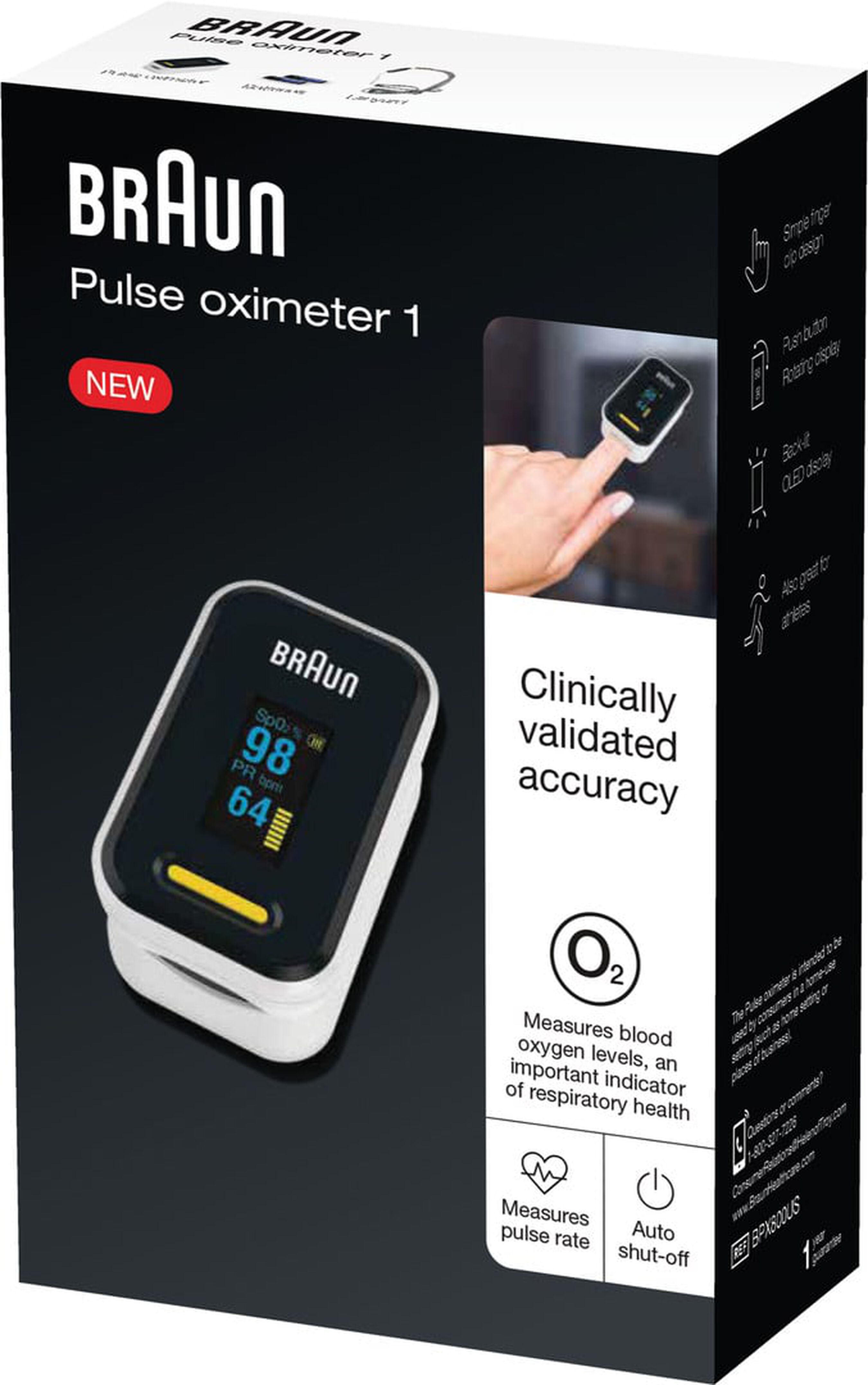Braun Pulse Oximeter